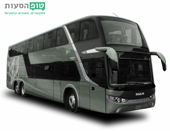 אוטובוסים לצורך הלוויות אוטובוס בצבע שחור לבן